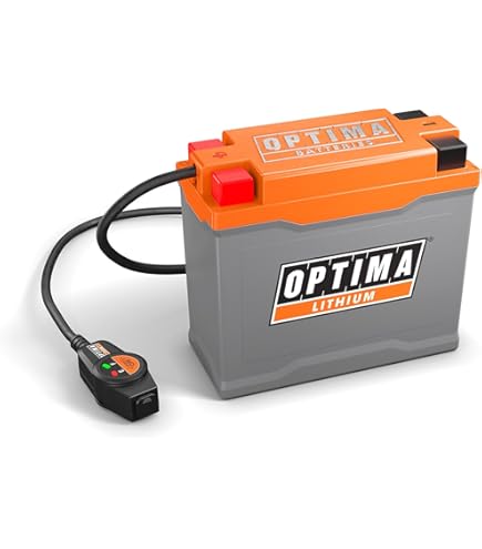 Amazon.com: OPTIMA QUAD7 ORANGETOP Lithium Battery - Built-in