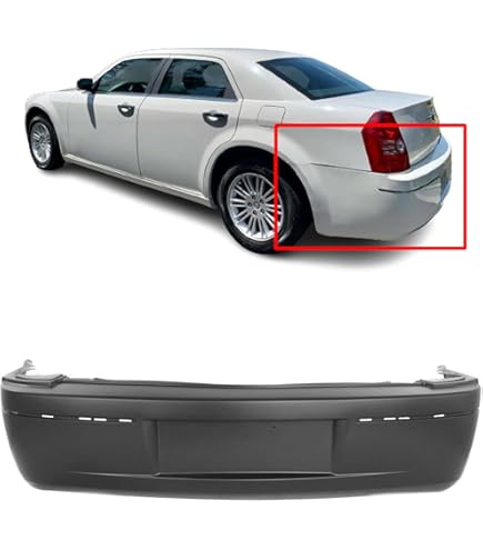 Garage-Pro Rear Bumper Cover For 2011-2014 Chrysler 300 – CAPA Certified, Primed Ready For Paint