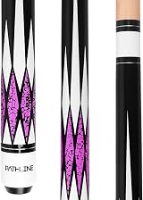 Pathline Pool Cue Stick 58 inch Canadian Maple Purple 18oz Billiard view 1