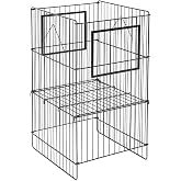 HUBERT Wire Dump Bin - 18" W x 17" D x 30" H