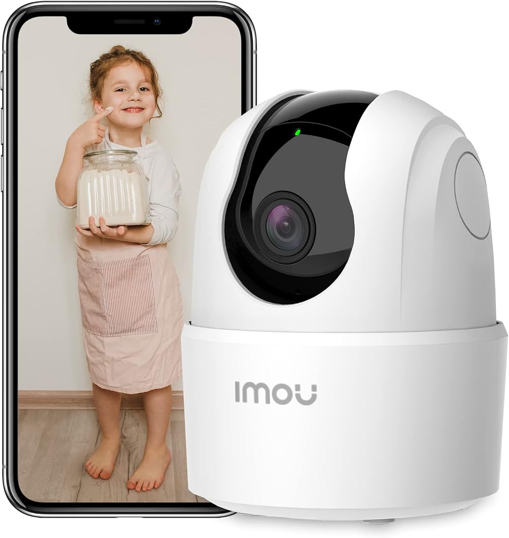 Imou 2K WiFi Indoor Security Camera with AI Human Detection 360° Night Vision