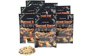 InstaFire Charcoal Briquette Fire Starter Pouches for Grills, Smokers, More - Chemical Free, Awarded 2011 Innovative Product Of The Year