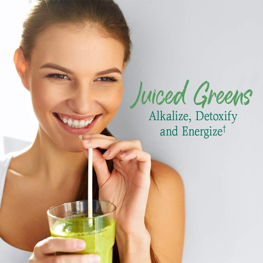 Garden of Life Raw Organic Perfect Food Green Superfood Juiced Greens Powder, Plant Based Dietary Supplement - Original Stevia-Free, 30 Servings (Packaging May Vary): Health & Personal Care