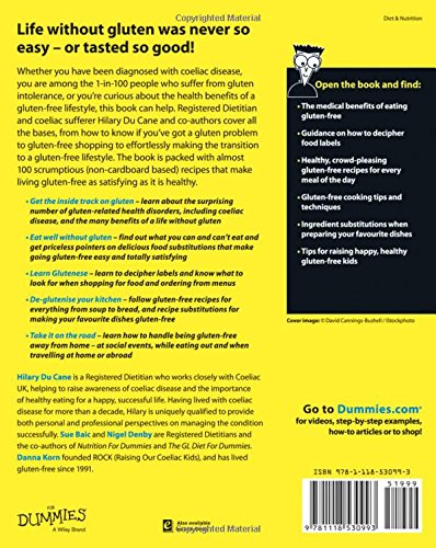 Living Gluten Free For Dummies Uk Amazon Co Uk Baic Sue Du Cane Hilary Denby Nigel Korn Danna 9781118530993 Books