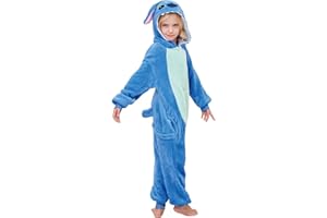 GENGZYMAS Unisex Kids Animal Onesie Pajamas Halloween Costume