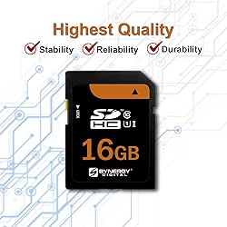 Synergy Digital 16GB, SDHC UHS-I Memory Card