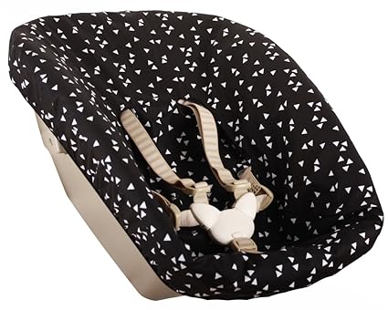 Bezug Stokke Tripp Trapp Newborn Set ? Schwarz Dreiecke