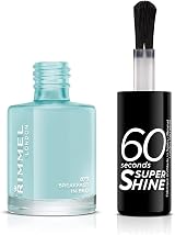 Rimmel 60 Seconds Super Shine Nail Polish Breakfast in Bed 8 ml view 2