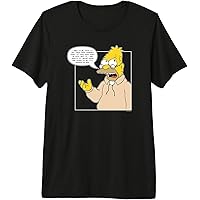 Amazon.com: The Simpsons Grandpa Quote V2 T-Shirt : Clothing