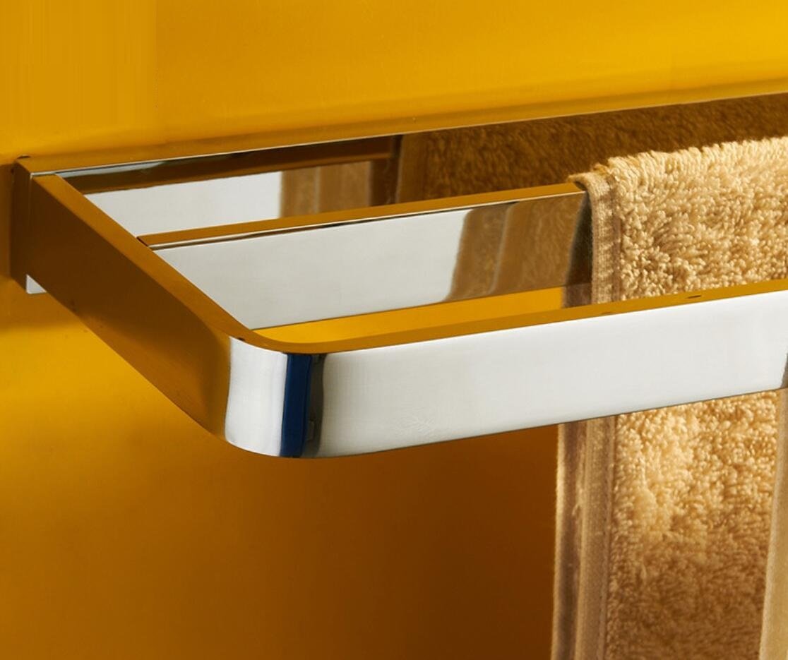 Handtuchhalter HSBAIS Upscale alle Bronze Einfache doppelte bar