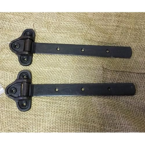 On Sale Set Of 2 Rustic Cast Iron Stable Hinges Strape Hinge Barn