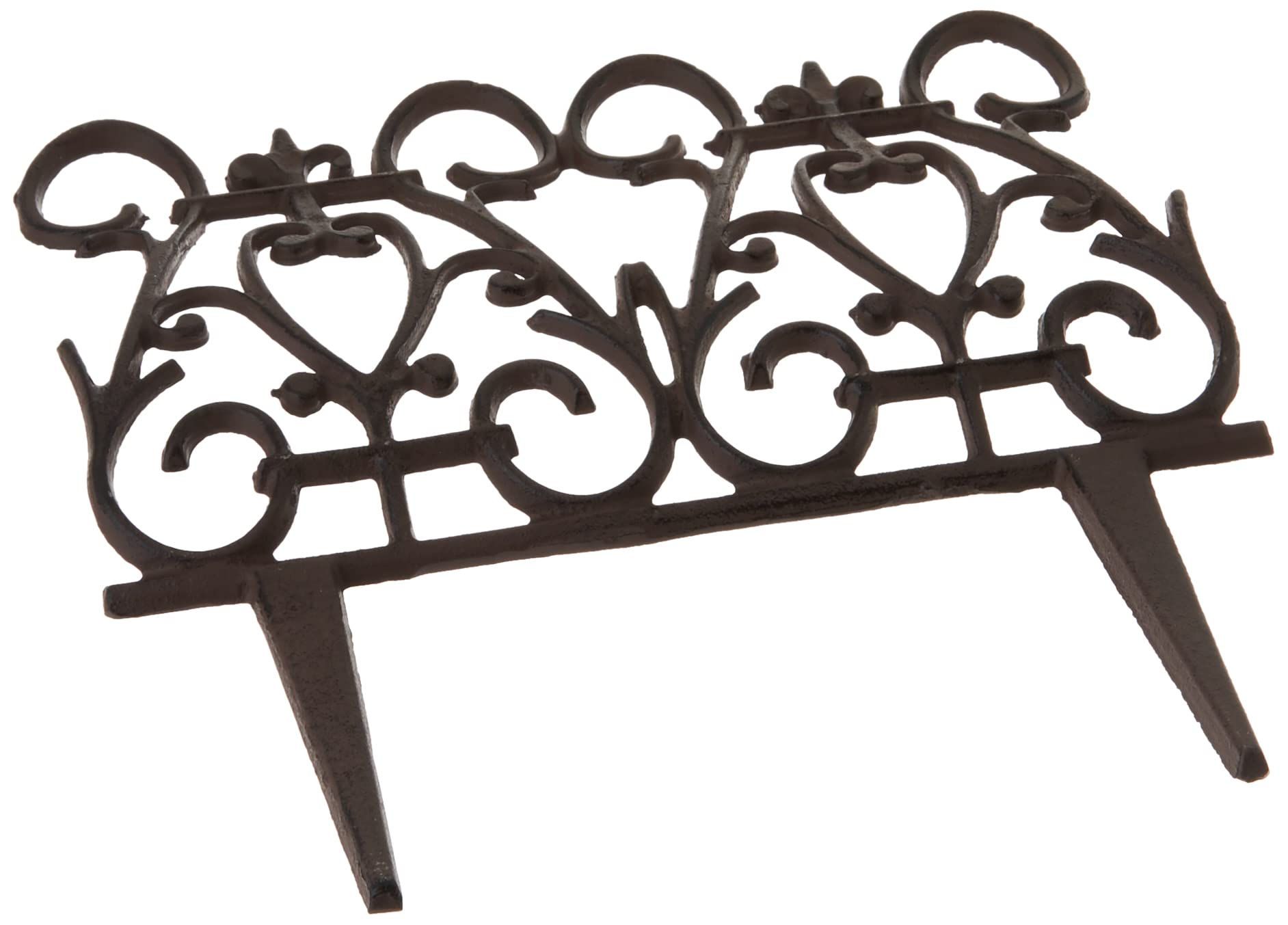 Esschert Fallen Fruits Broad Design Fence, PS19,Brown