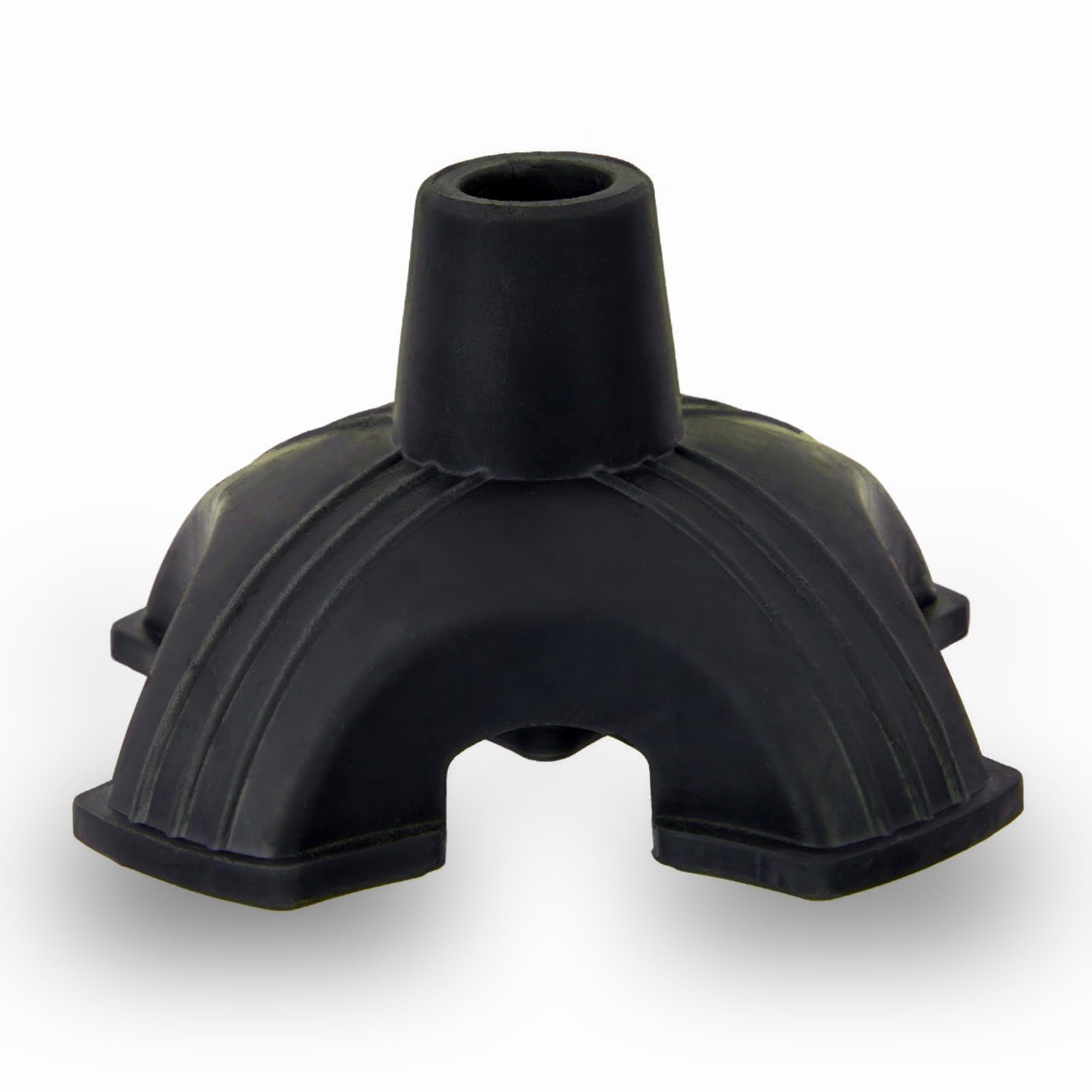 Rubber Walking Cane Tip, Cane Tip Self-contained Rubber Four Base Support Anti-slip Cane Pad 19mm, 4 Legs for Walking Stick, Mobility Aid for Stability, Safety, Comfort and Convenience