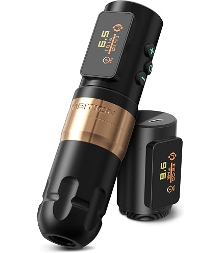 Ambition Soldier 270 S Wireless Tattoo Pen Machine, Rotary Tattoo