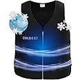 Coldest Cooling Jacket, Reusable Ice Packs for Hot Weather, Ice Vest for Men & Women, Cycling, Running, Athletes