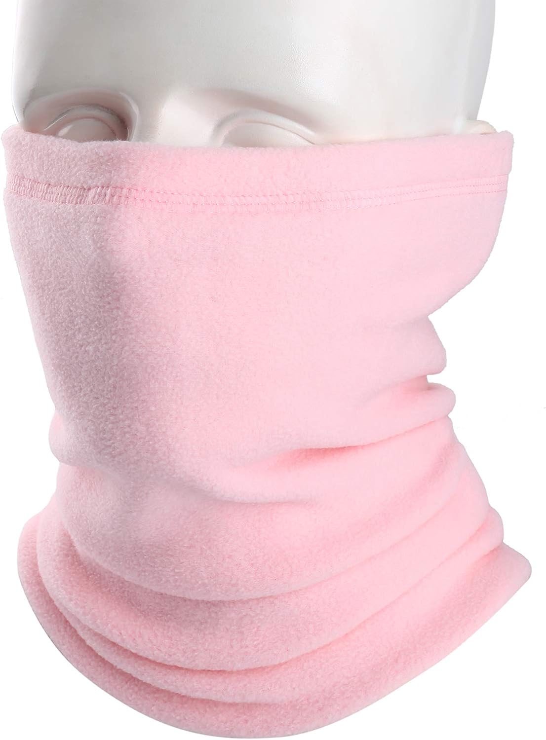 AXBXCX Neck Warmer Gaiter - Windproof Ski Mask - Cold Weather Face Motorcycle Mask Cycling Skull Cap Thermal Scarf for Running Snowboarding Fishing Hunting Off-roading Orange: Clothing