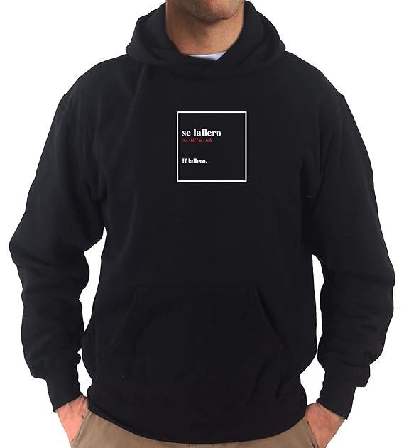 felpa con cappuccio in inglese