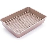 Supporto Per Pollo Arrosto In Acciaio Inox Con Vassoio Raccogli Grasso – Per Pollo, Tacchino, Anatra, Forno E Barbecue