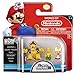 NINTENDO Mario Bros Universe Micro Wave 1: Bowser, Koopa Troopa and Toad Action Figure, 3-Pack