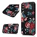 YOKIRIN iPhone Xs Case (2018), Printed Floral Shock-Absorption Soft TPU Rubber Skin Gel Bumper Crystal Colorful Butterfly Anti-Scratch Fingerprint Ultra Thin Slim Protective Cover for iPhone X 2017