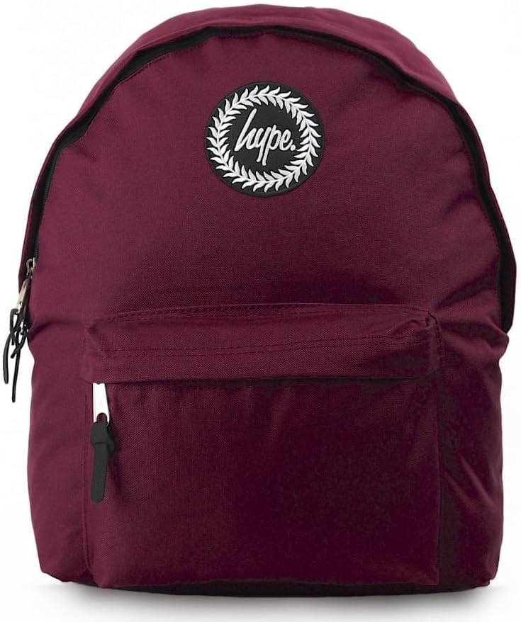 hype burgundy backpack