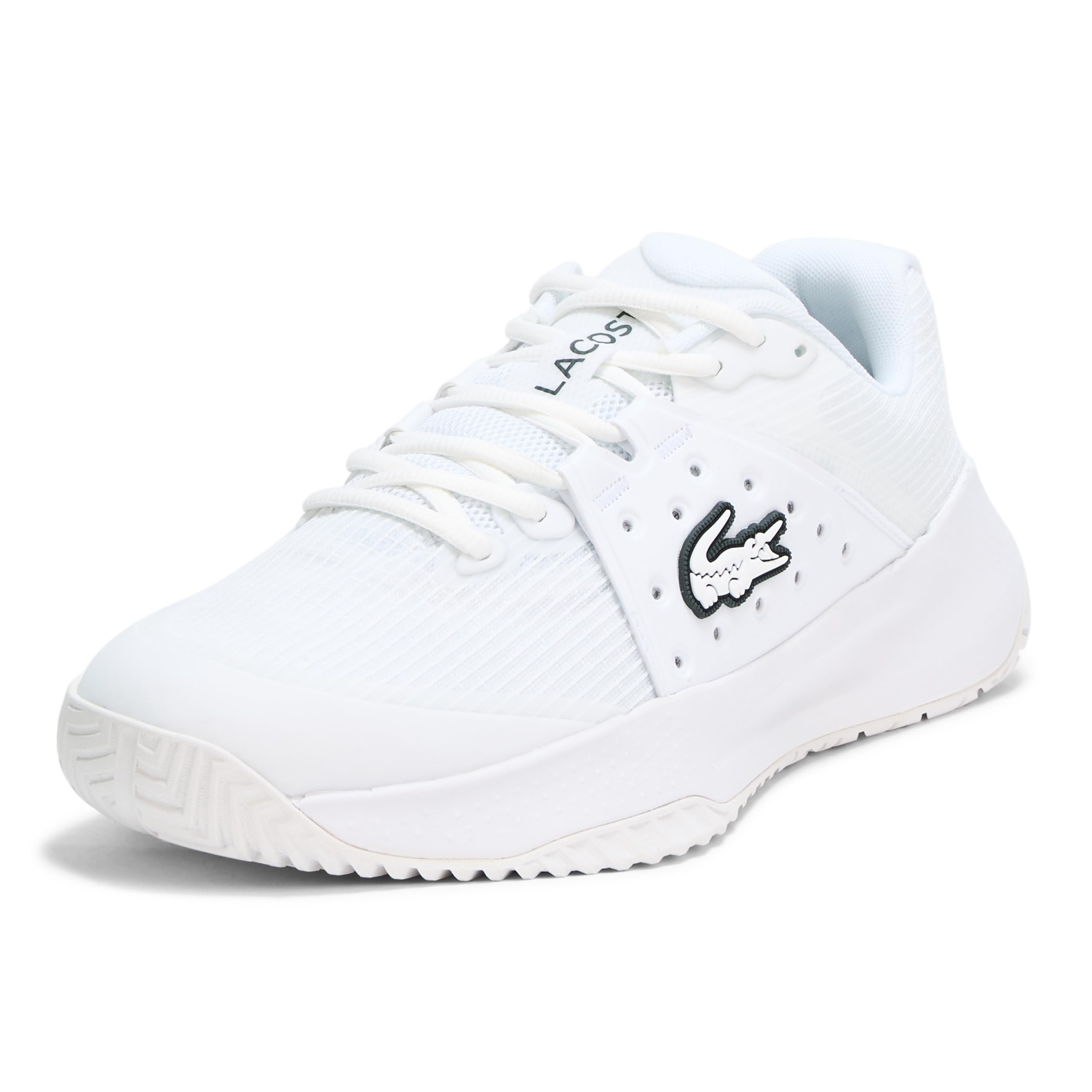 Photo 1 of Lacoste Men's Power Serve Sneaker, White, 10.5
