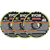 RYOBI 4-1/2 in. Metal Cutting Wheel (3-Piece)