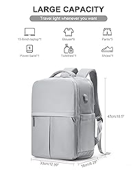 CADOLIM Travel Backpack Carry On Flight Approved