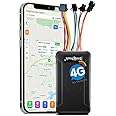 SinoTrack 4G GPS Tracker for Vehicles, ST-906L GPS Tracker Locator Real-Time Location Tracking Device with Voice Monitor Car Motorcycle GPS Device for Truck Taxi with No Monthly fee Platform
