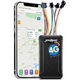 SinoTrack 4G GPS Tracker for Vehicles, ST-906L GPS Tracker Locator Real-Time Location Tracking Device with Voice Monitor Car Motorcycle GPS Device for Truck Taxi with No Monthly fee Platform