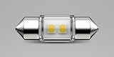 Philips Ultinon Pro7000 LED Festoon 30mm 24V 6000K Cool White Bulb view 2