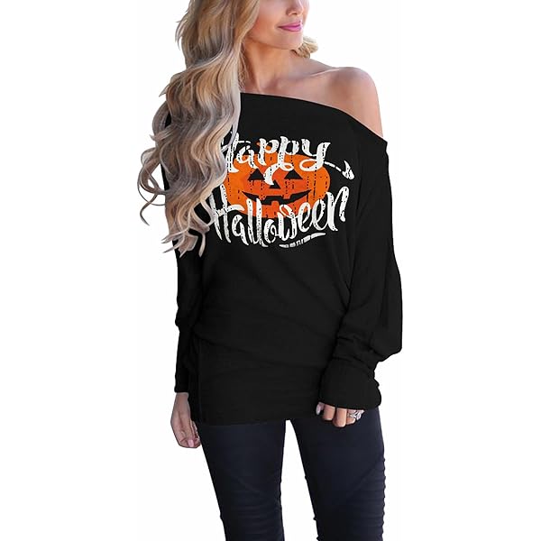 Lacozy Womens Off Shoulder Tops Casual Oversized Long Sleeve Knit