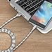 MAXGADGET Lightning Cable, iPhone Cable 3Pack(3FT+6FT+10FT) Nylon Braided Lightning to USB Charging Cables iPhone Charger for iPhone 7/ SE / 6s/ 6 Plus/ 6, iPad Air 2, iPad Pro and More-Silver