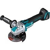Makita XAG25Z-R 18V LXT Brushless Lithium-Ion 4-1/2 in. / 5 in. Cordless X-LOCK Angle Grinder (Tool Only) (Renewed)