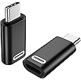 TiMOVO Lightning Female to USB C Male Adapter,Lightning to USB C Adapter Converter with 35W Fast PD Charger & Data Transfe for iPhone 15/15 Pro/15 Pro Max/15 Plus,iPad Pro/Air USB-C Adapter, Black