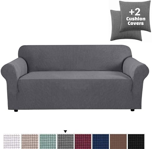 Amazon Com Jinamart High Stretch Couch Cover One Piece Sofa
