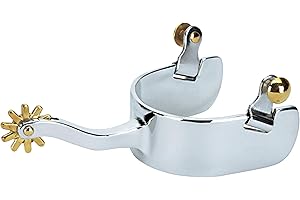 Weaver Leather Equitation Spurs, Ladies', Stainless Steel