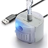 iPettie Water Fountain Pump for Stainless Steel Cat Drinking Fountain, IP-670-P, 1 Pack of Pump, Not Included Adapter, Not Included Yellow Extension