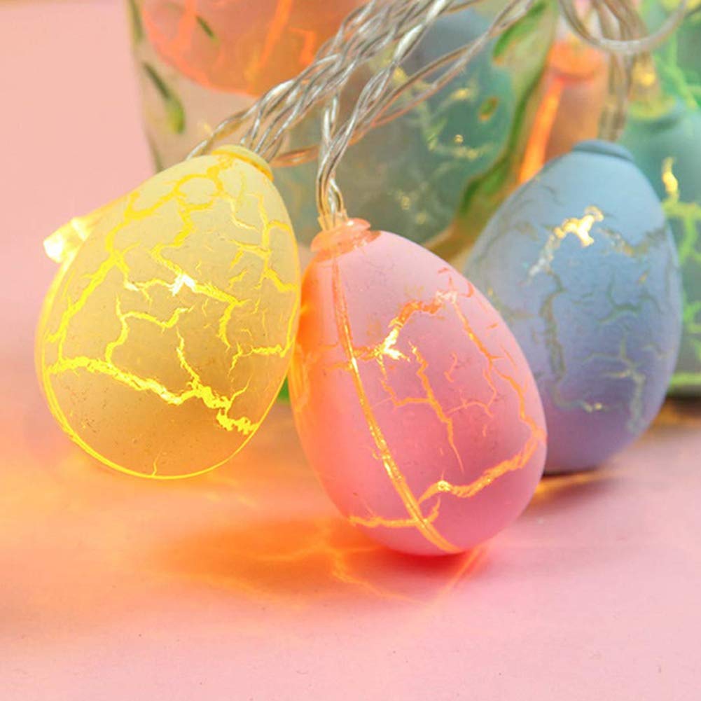 DomeStar Easter Egg Light, 4.9ft 10LED Easter Decoration Lights