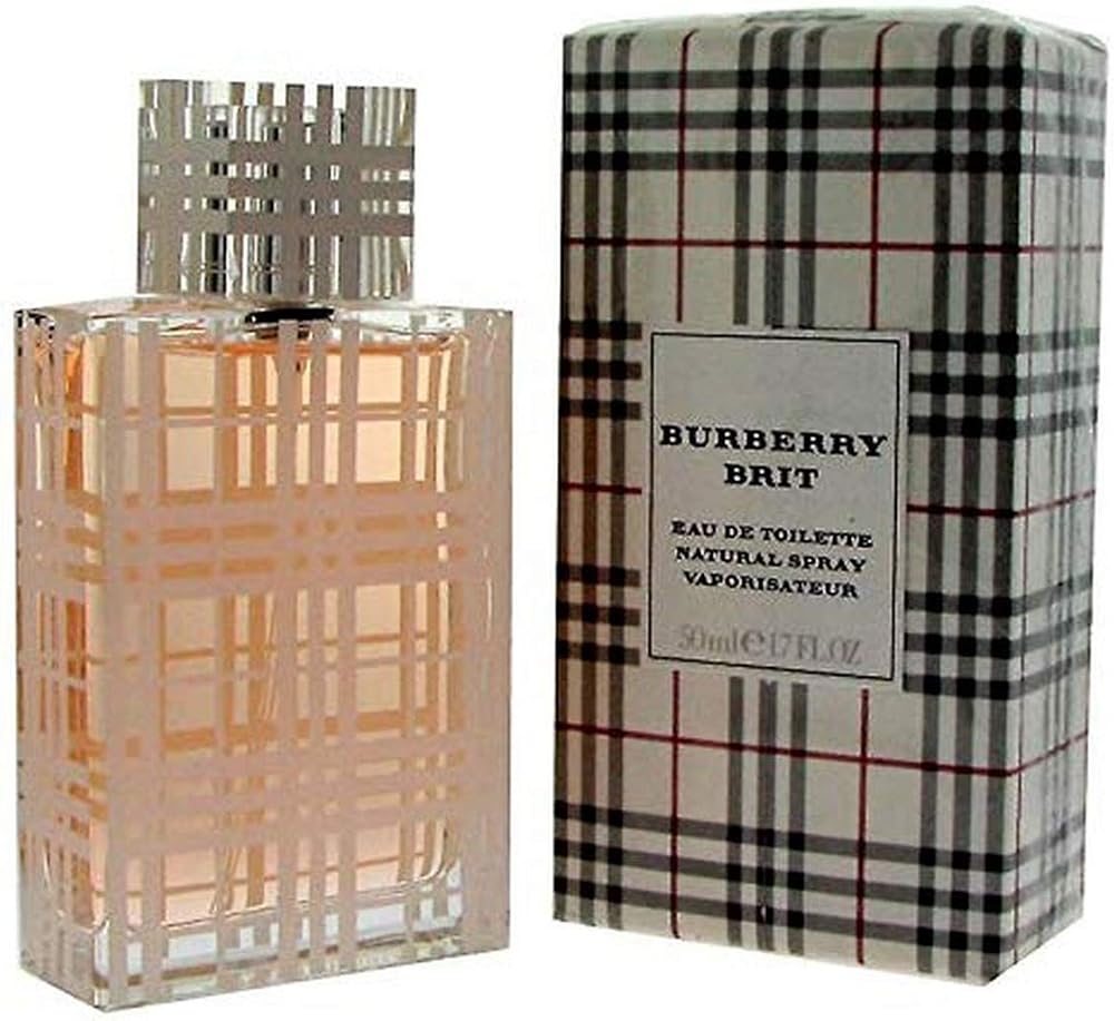 BURBERRY Brit For Her Eau de Toilette Spray 50ml Floral Fruity Vanilla Amber
