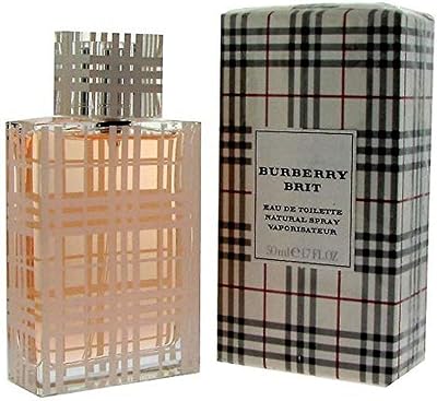 BURBERRY Brit For Her Eau de Toilette Spray 50ml Floral Fruity Vanilla Amber
