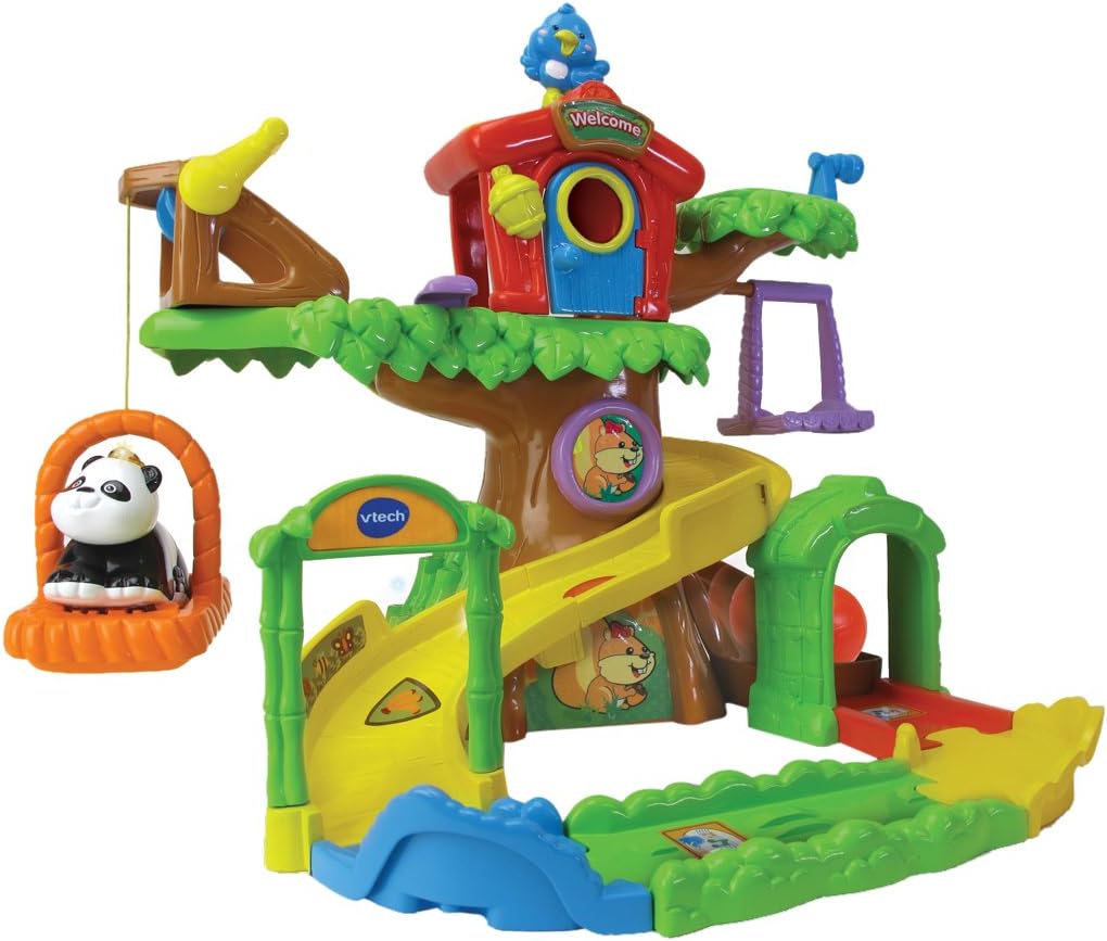 vtech toot toot animals farm playset