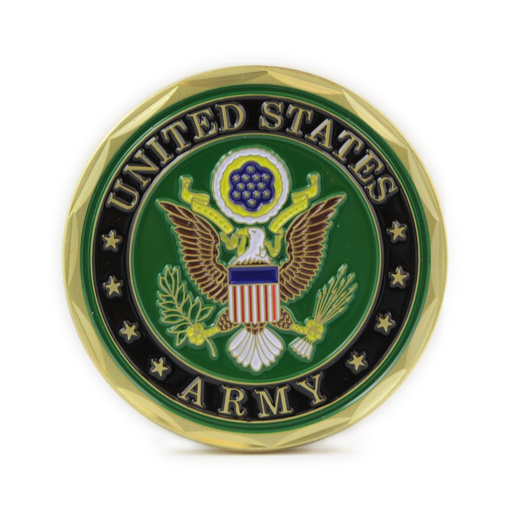 Buy Eagle Crest US Army Seal and Logo Coin Gifts Collectible Coins