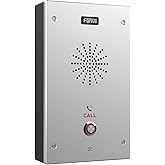 Fanvil I16S SIP Video Intercom; K10 anti-collision; IP65 Waterproof; Anti-tamper Alarm; HD Voice Speech; Built-in 3W Speaker; Audio Line Out Port; Support Built-in TF Card Slot; DC12V-24V/1A
