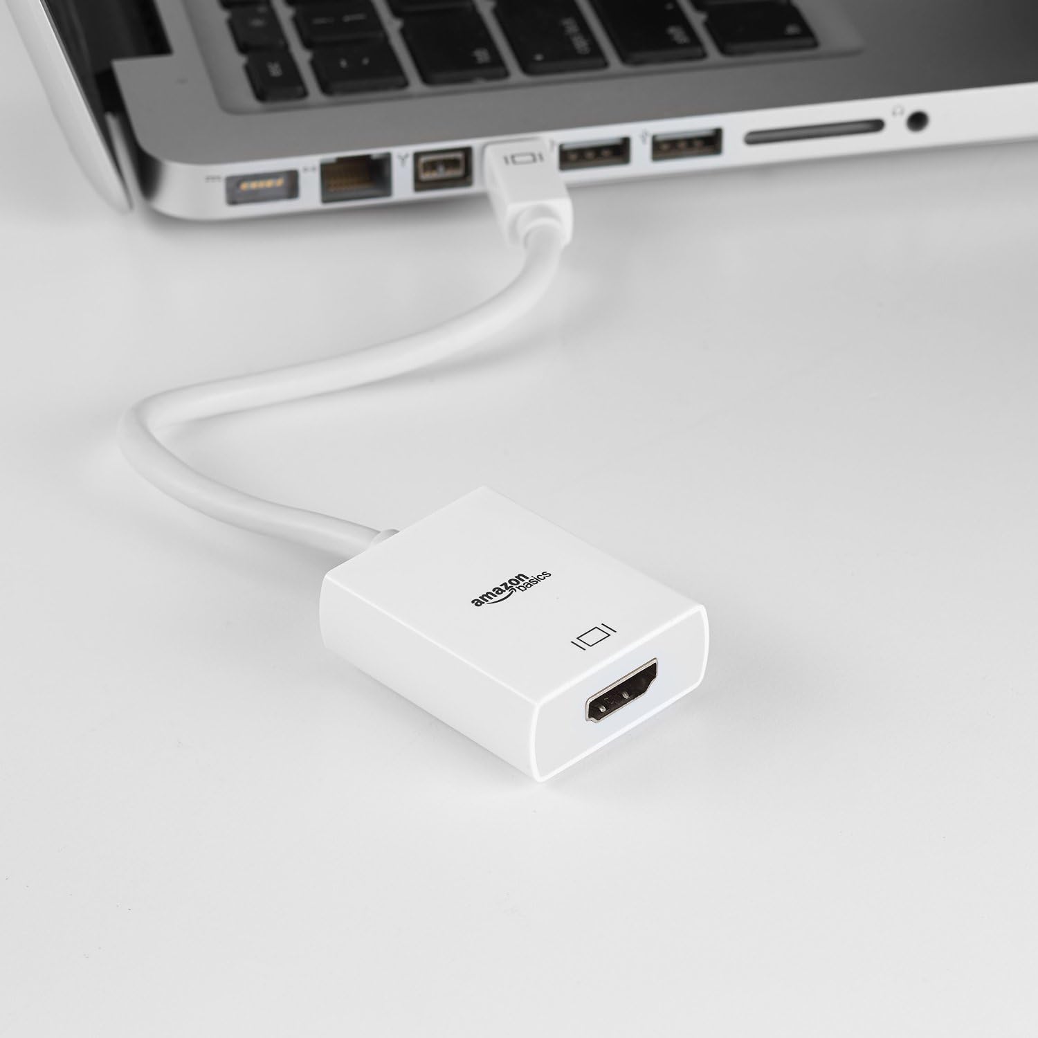 Basics Mini DisplayPort Thunderbolt to HDMI Adapter - Compatible with Apple iMac, MacBook - 1 Adapter: Computers & Accessories