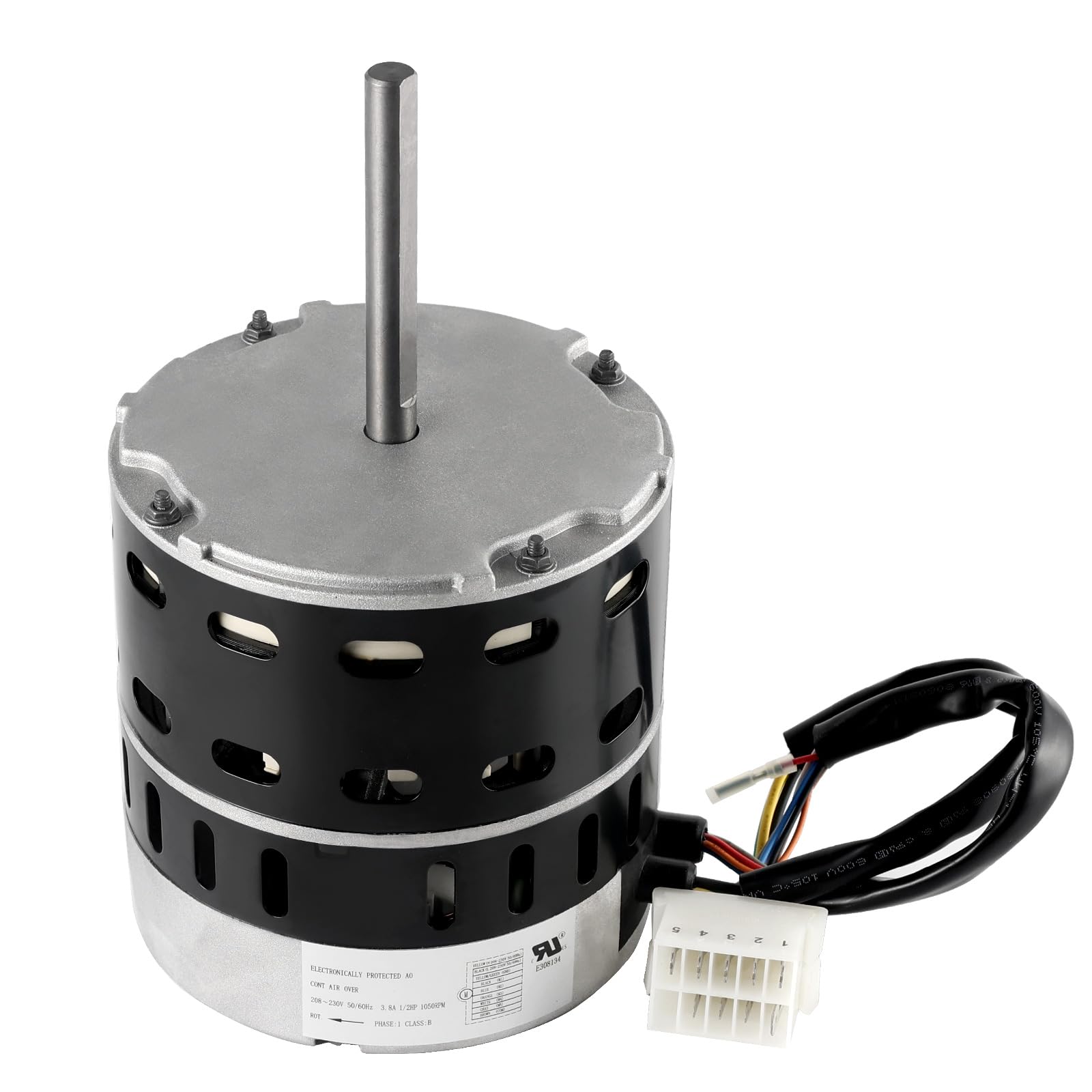 Photo 1 of 1/2 HP ECM X-13 Furnace Blower Motor 6205E - Multi-Speed, Constant Torque - Fit for American Standard & Trane, Carrier/ICP, and More,208/230V,3.8A, 1050RPM