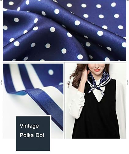 ANDANTINO 100% Pure Mulberry Silk Scarf for Hair-27 display picture 2