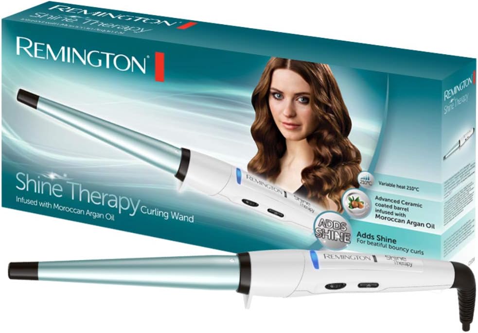 remington blue curling wand