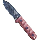 ESEE PR4 Fixed Blade Survival Knife &ndash;Field Tested, Durable and Reliable Bushcraft Knife with Dark Tan Sheath, Ideal for Survival, Outdoor Use, and EDC