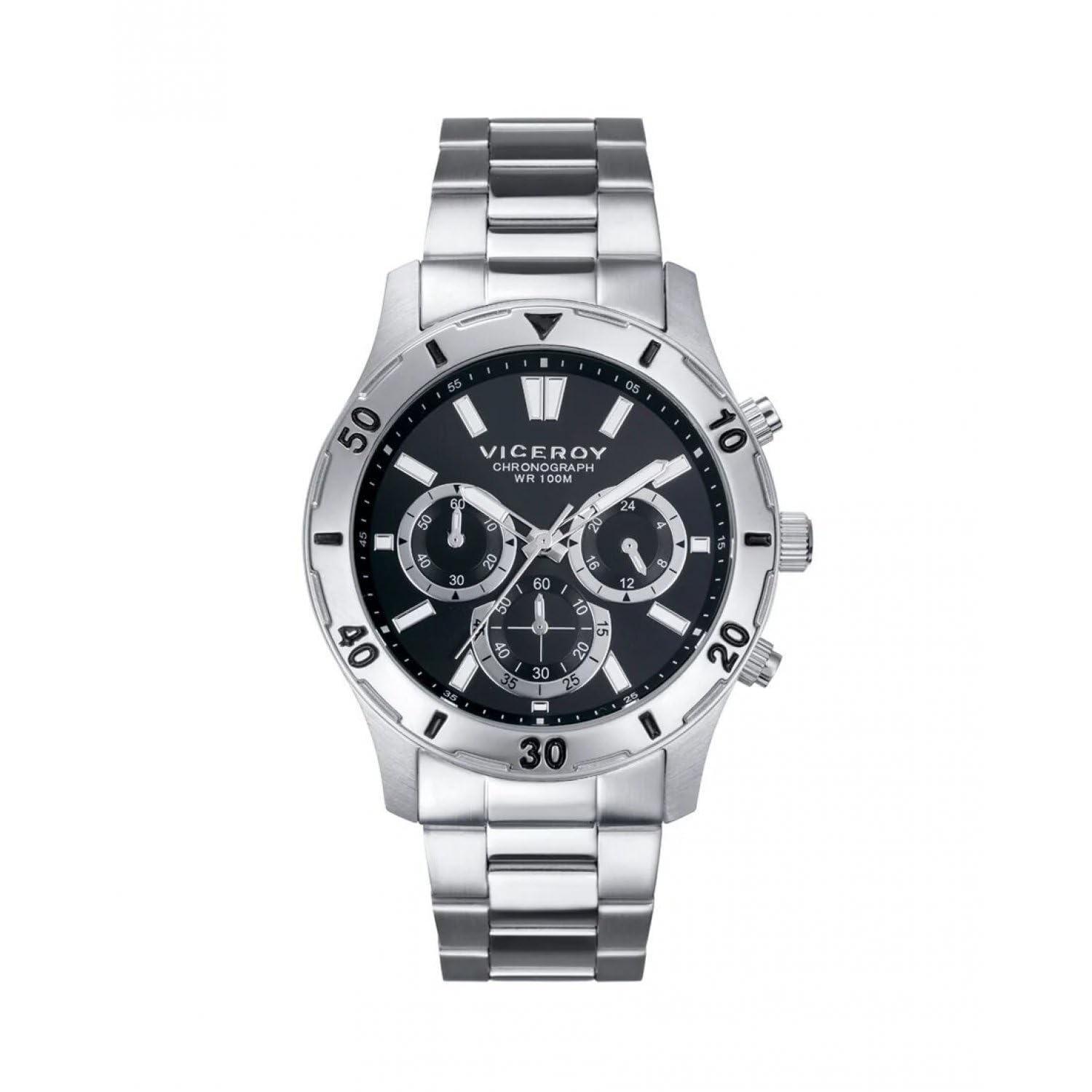 Viceroy Watch Heat 401135-57 Man Stainless Steel Chrono